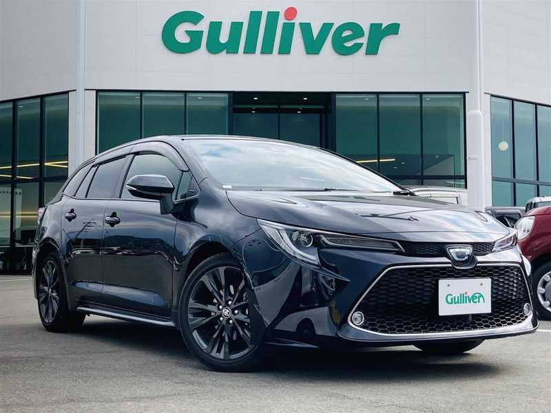 カタログ画像：カローラツーリング（COROLLA TOURING） ハイブリッド Ｇ 2024年4月 6AA-ZWE215W 1800cc アティチュードブラックマイカ 燃費27.5km / l メイン