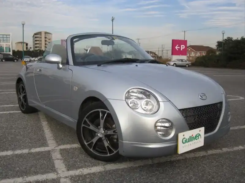 カタログ画像：コペン（COPEN） タンレザーエディション 2007年9月 ABA-L880K 660cc ＤＣ・ブライトシルバーメタリック 燃費15.2km / l  外装