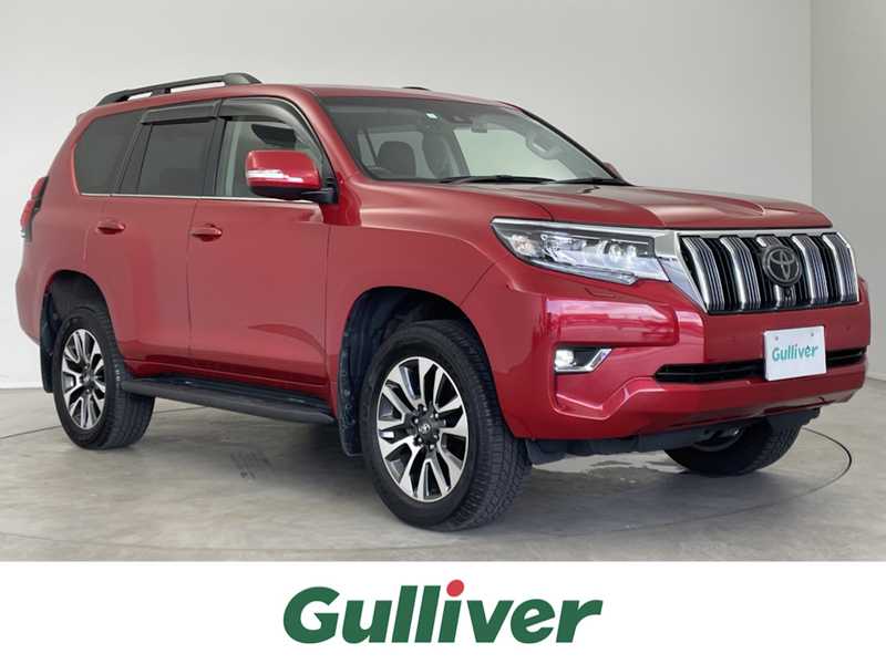 ジャパンレッド ランドクルーザープラド（トヨタ）のレッド系（赤）の中古車を