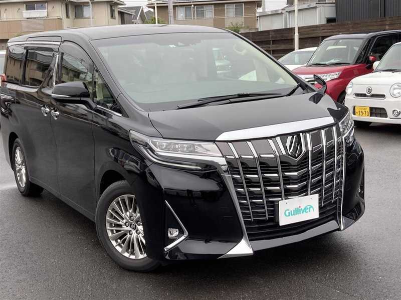 カタログ画像：アルファード（ALPHARD） ３．５エグゼクティブラウンジ 2018年10月 DBA-GGH30W 3500cc ブラック 燃費10.6km / l メイン（その他）