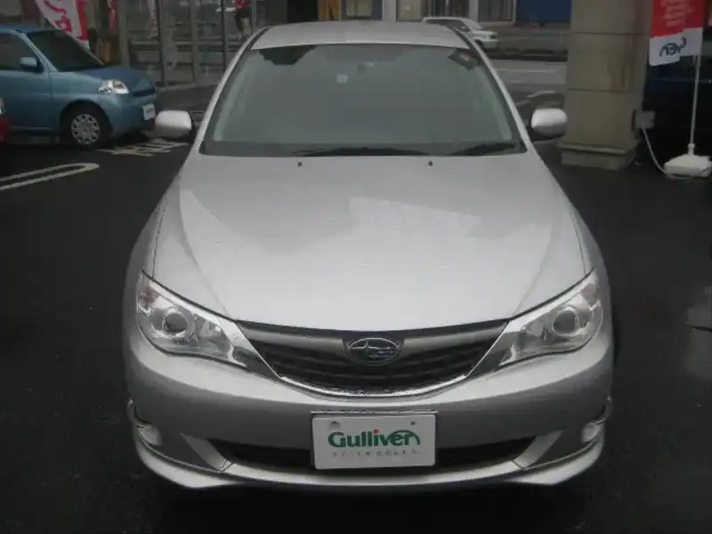 カタログ画像：インプレッサ（IMPREZA） １．５ｉ－Ｌ コンフォートセレクションⅡ 2009年4月 DBA-GH2 1500cc スパークシルバー・メタリック 燃費17.6km / l  フロント