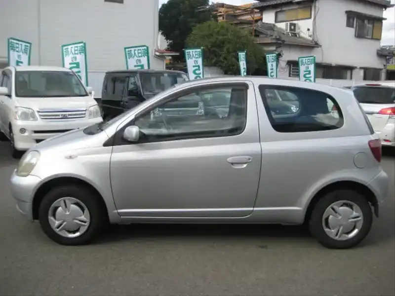 カタログ画像：ヴィッツ（VITZ） Ｂ 1999年8月 GH-SCP10 1000cc シルバーメタリック 燃費20.5km / l  外装