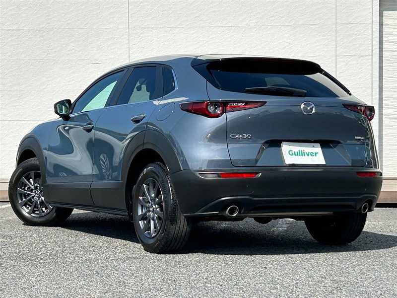 カタログ画像：ＣＸ－３０（CX-30） ２０Ｓ ツーリング 2024年7月 5AA-DMEJ3R 2000cc ポリメタルグレーメタリック 燃費16.2km / l バック