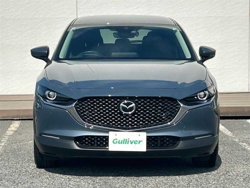 カタログ画像：ＣＸ－３０（CX-30） ２０Ｓ ツーリング 2024年7月 5AA-DMEJ3R 2000cc ポリメタルグレーメタリック 燃費16.2km / l フロント