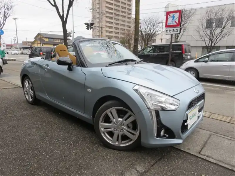 カタログ画像：コペン（COPEN） ローブ Ｓ 2014年12月 DBA-LA400K 660cc リキッドシルバーメタリック 燃費22.2km / l 外装