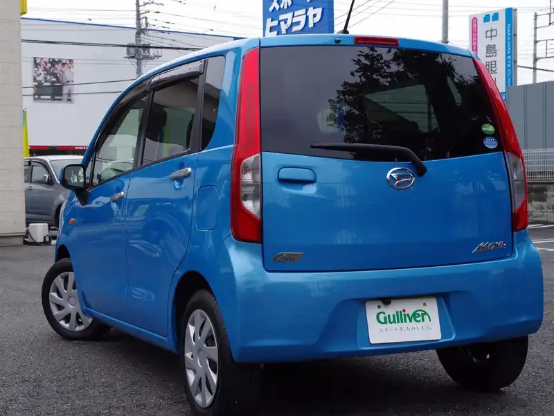 カタログ画像：ムーヴ（MOVE） Ｌ ＳＡ 2014年4月 DBA-LA110S 660cc ファインブルーマイカメタリック 燃費26.0km / l バック