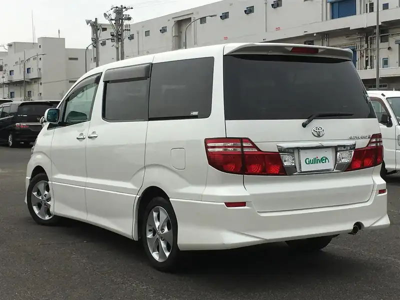 10029925 | カタログ画像：アルファードＧ（ALPHARD G） ＡＳ リミテッド 2005年9月 DBA-ANH10W 2400cc ホワイトパールマイカ バック