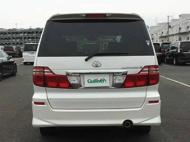 10029925 | カタログ画像：アルファードＧ（ALPHARD G） ＡＳ リミテッド 2005年9月 DBA-ANH10W 2400cc ホワイトパールマイカ バック