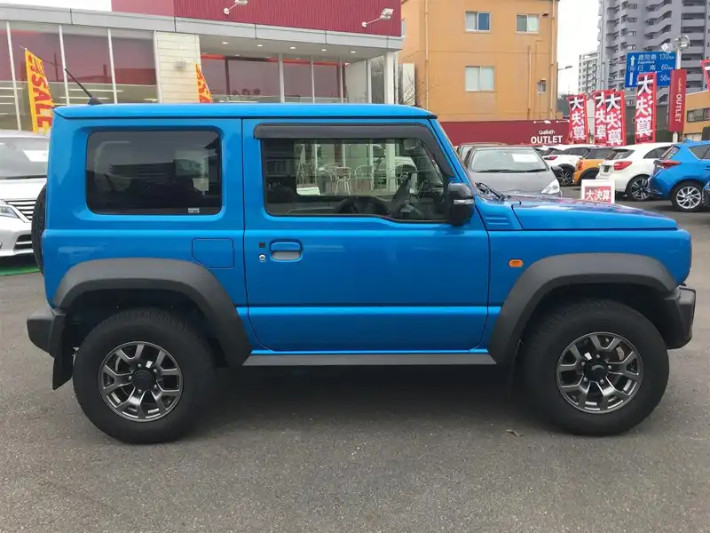 10116602 | カタログ画像：ジムニーシエラ（JIMNY SIERRA） ＪＣ 2018年7月 3BA-JB74W 1500cc ブリスクブルーメタリック 外装