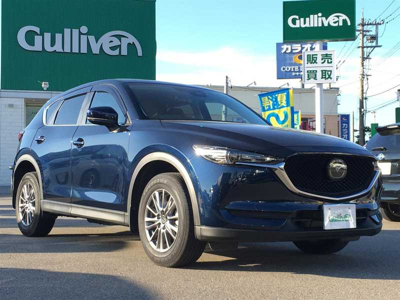 カタログ画像：ＣＸ－５（CX-5） ２５Ｓ 2019年10月 6BA-KF5P 2500cc エターナルブルーマイカ 燃費13.0km / l メイン（その他）