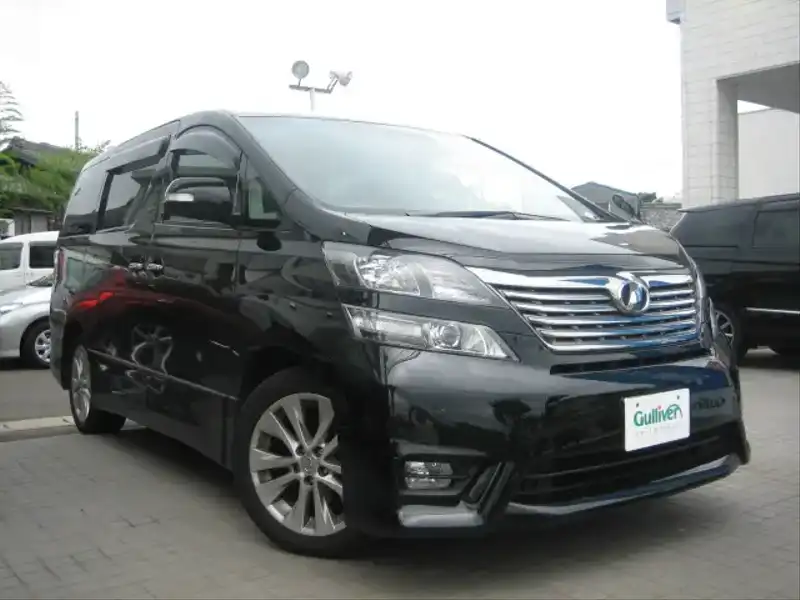 カタログ画像：ヴェルファイア（VELLFIRE） ３．５Ｚ Ｇエディション 2008年5月 DBA-GGH25W 3500cc ブラック 燃費9.1km / l  メイン（その他）