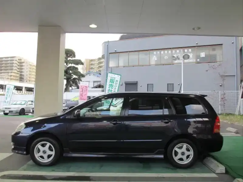 カタログ画像：カローラフィールダー（COROLLA FIELDER） Ｓ 2002年9月 UA-ZZE124G 1800cc ダークパープルマイカ 燃費13.8km / l  外装