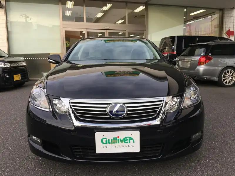 カタログ画像：ＧＳ（GS） ＧＳ４５０ｈ バージョンＩ 2011年5月 DAA-GWS191 3500cc ブラックorブラックオパールマイカorスターライトブラックガラスフレーク 燃費12.8km / l フロント