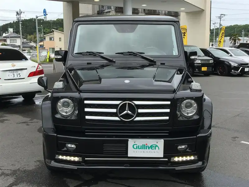 カタログ画像：Ｇクラス（G-CLASS） Ｇ５５ ＡＭＧロング マスターマインドリミテッド 2012年5月 ABA-463270 5500cc オブシディアンブラック フロント