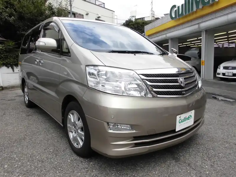 カタログ画像：アルファードＧ（ALPHARD G） ＭＸ Ｌエディション 2007年6月 CBA-MNH15W 3000cc ゴールドメタリック 燃費8.6km / l  メイン（その他）