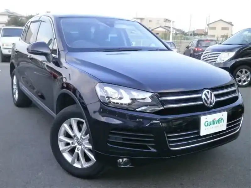 10067540 | カタログ画像：トゥアレグ（TOUAREG） Ｖ６ 2011年2月 DBA-7PCGRS 3600cc ディープブラックパールエフェクト メイン（その他）