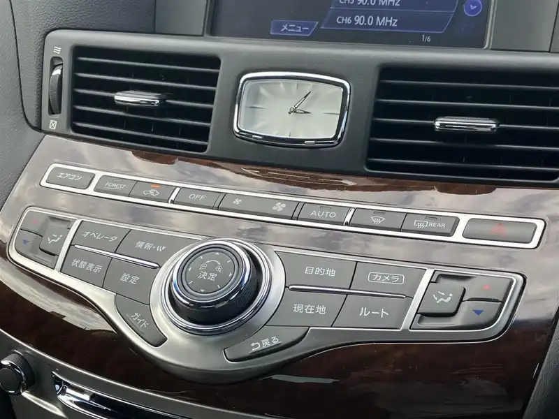 カタログ画像：フーガ（FUGA） ２５０ＶＩＰ 2020年1月 5BA-Y51 2500cc スーパーブラック 燃費10.2km / l 内装