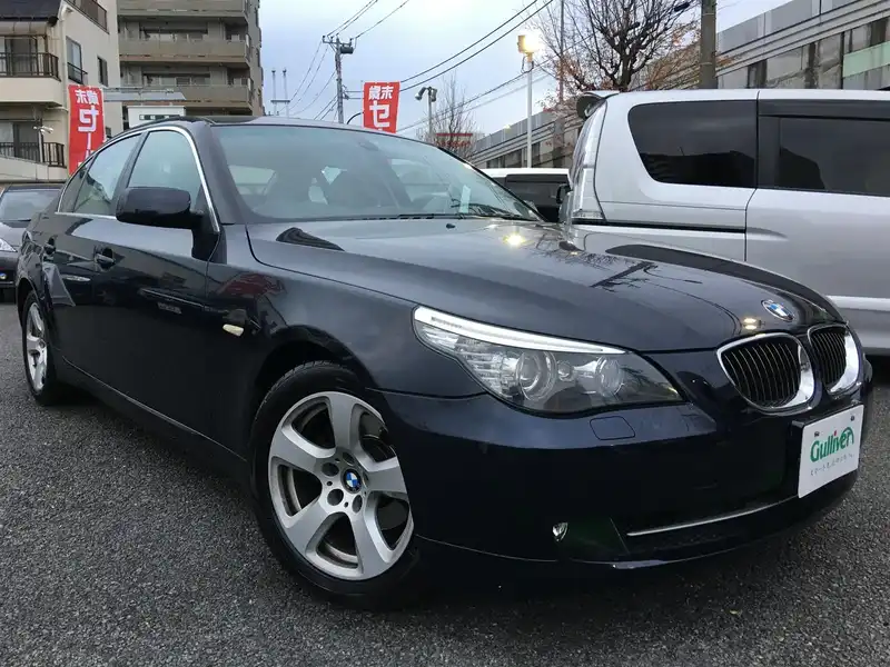 10051039 | カタログ画像：５シリーズ（5 SERIES） ５２５ｉ 2008年10月 ABA-NU25 2500cc モナコ・ブルーメタリック メイン（その他）