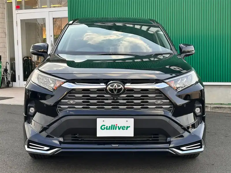 カタログ画像：ＲＡＶ４（RAV4） Ｇ Ｚパッケージ 2024年12月 6BA-MXAA54 2000cc アティチュードブラックマイカ 燃費15.2km / l フロント