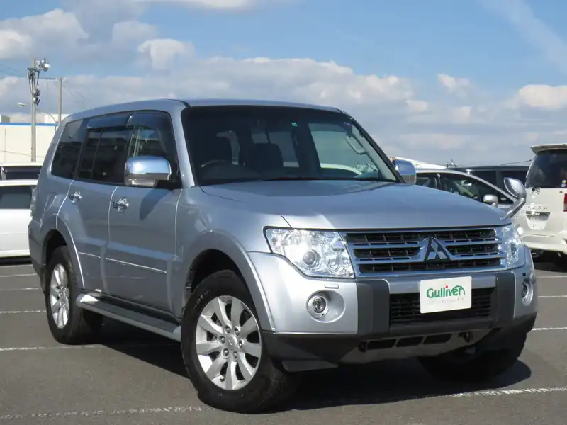 カタログ画像：パジェロ（PAJERO） ロング スーパーエクシード 2008年10月 ADC-V98W 3200cc クールシルバーメタリック メイン