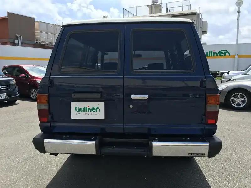 10009266 | カタログ画像：ランドクルーザー６０（LAND CRUISER 60） バン ＳＴＤ 1988年8月 N-HJ60V 4000cc バック