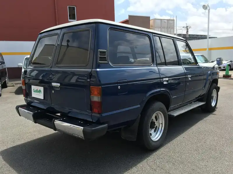 カタログ画像：ランドクルーザー６０（LAND CRUISER 60） バン ＳＴＤ 1986年8月 N-HJ60V 4000cc バック