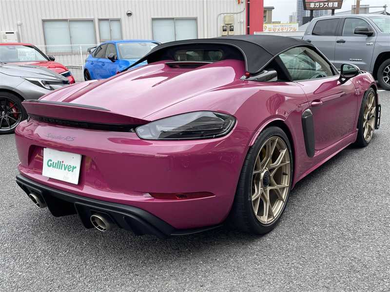 カタログ画像：７１８スパイダー（718 SPYDER） ７１８スパイダーＲＳ 2023年5月 4000cc ルビースターネオ バック