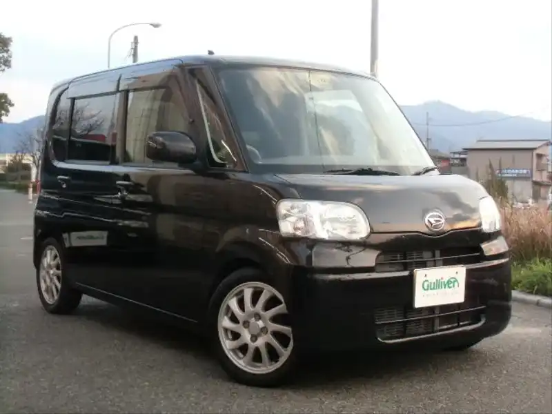 カタログ画像：タント（TANTO） Ｘ 2009年12月 DBA-L375S 660cc ブラックマイカ 燃費21.0km / l  メイン（その他）