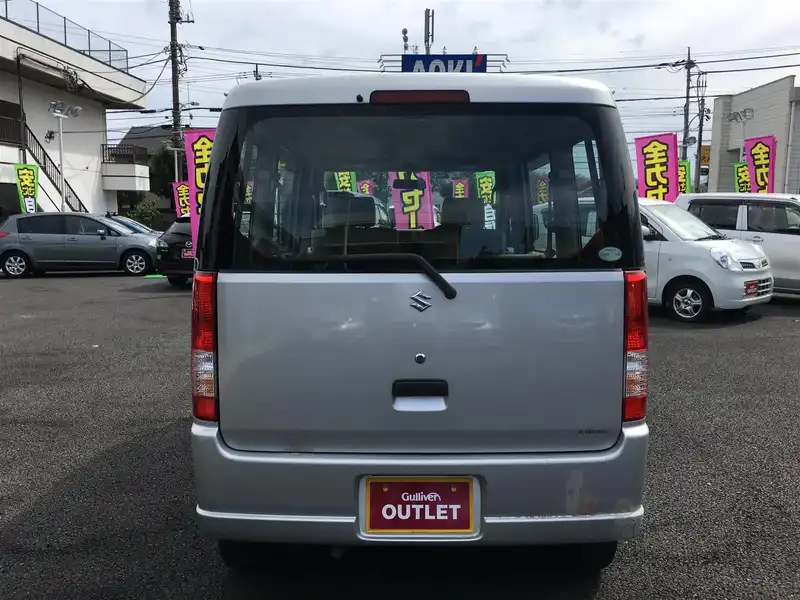 カタログ画像：エブリイ（EVERY） ＧＡ 2013年4月 EBD-DA64V 660cc シルキーシルバーメタリック 燃費15.2km / l バック