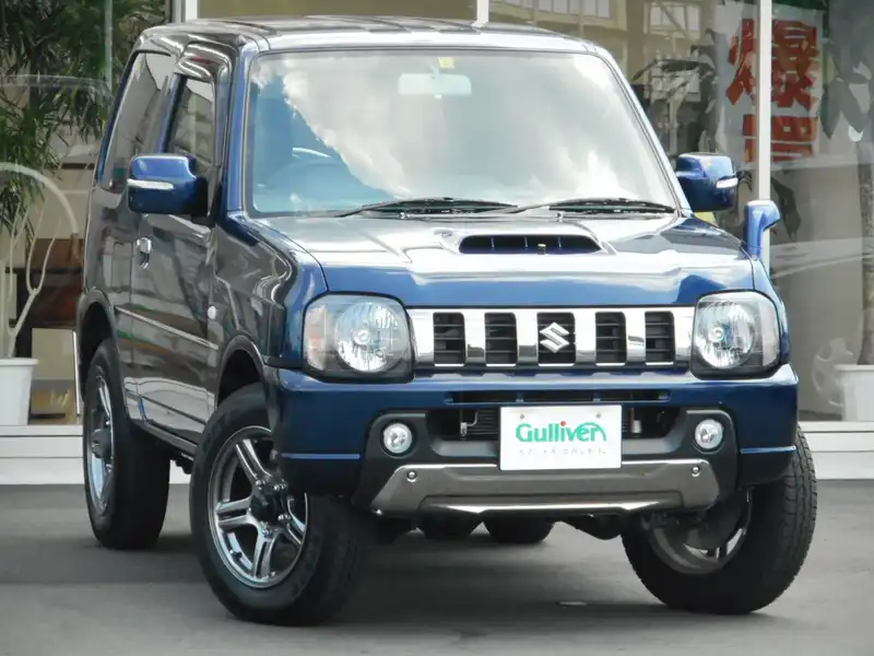 カタログ画像：ジムニー（JIMNY） ランドベンチャー 2014年8月 ABA-JB23W 660cc ノクターンブルーパール 燃費14.8km / l メイン（その他）