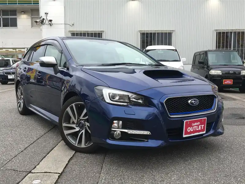 カタログ画像：レヴォーグ（LEVORG） １．６ＧＴ 2014年6月 DBA-VM4 1600cc ギャラクシィブルー・シリカ 燃費17.4km / l メイン（その他）