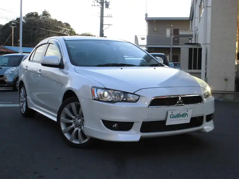 カタログ画像：ギャランフォルティス（GALANT FORTIS） ナビコレクション スポーツ 2011年1月 DBA-CY3A 1800cc ホワイトパール メイン（その他）