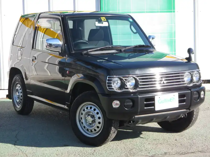 カタログ画像：パジェロミニ（PAJERO MINI） リンクスＺ 2001年10月 GF-H53A 660cc ブラック（Ｐ） メイン