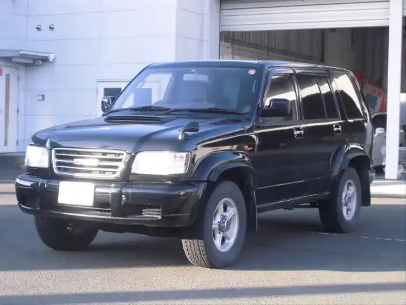 カタログ画像：ビッグホーン（BIGHORN） ＬＳ ロング 1999年10月 KH-UBS73GW 3000cc エボニーブラック 燃費12.2km / l  外装