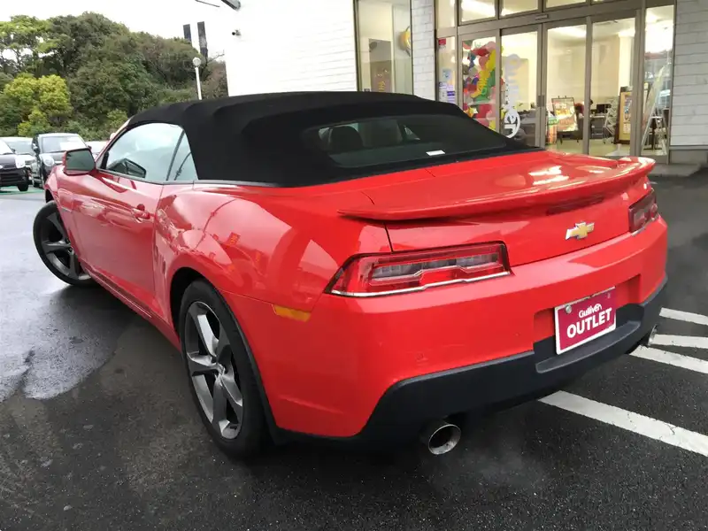 カタログ画像：シボレーカマロ（CHEVROLET CAMARO） コンバーチブル 2014年4月 3600cc レッドホット バック