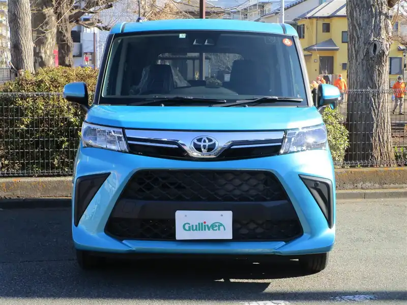 カタログ画像：ルーミー（ROOMY） Ｇ 2020年9月 5BA-M900A 1000cc ターコイズブルーマイカメタリック 燃費18.4km / l フロント