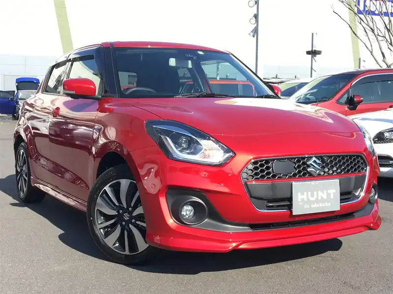 カタログ画像：スイフト（SWIFT） ハイブリッドＲＳ 2017年1月 DAA-ZC53S 1200cc バーニングレッドパールメタリック 燃費27.4km / l メイン（その他）