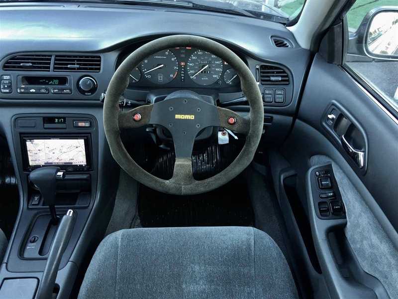 カタログ画像：アコード（ACCORD） ２．２ＶＴＬ 1994年9月 E-CD5 2200cc ビンヤードグレーメタリック 燃費12.2km / l  内装