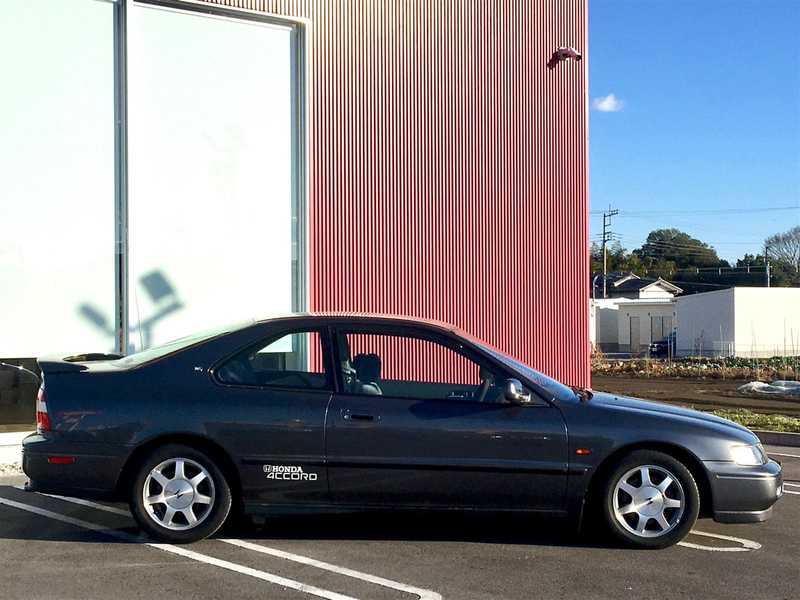 カタログ画像：アコード（ACCORD） ２．２ＶＴＬ 1994年9月 E-CD5 2200cc ビンヤードグレーメタリック 燃費12.2km / l  外装