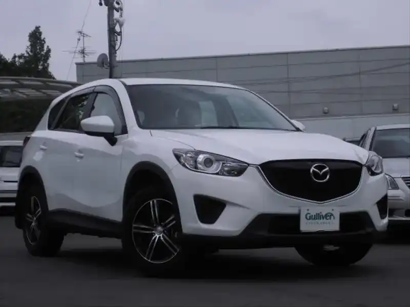 カタログ画像：ＣＸ－５（CX-5） ２０Ｃ 2012年9月 DBA-KEEFW 2000cc クリスタルホワイトパールマイカ 燃費16.0km / l メイン