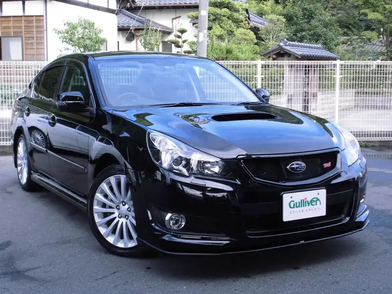 カタログ画像：レガシィＢ４（LEGACY B4） ２．５ＧＴ 2011年6月 DBA-BM9 2500cc クリスタルブラック・シリカ 燃費12.0km / l  メイン