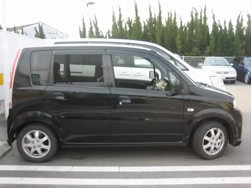 カタログ画像：ムーヴ（MOVE） カスタム Ｌ 2004年4月 ABA-L160S 660cc ブラックマイカ 燃費18.2km / l  外装