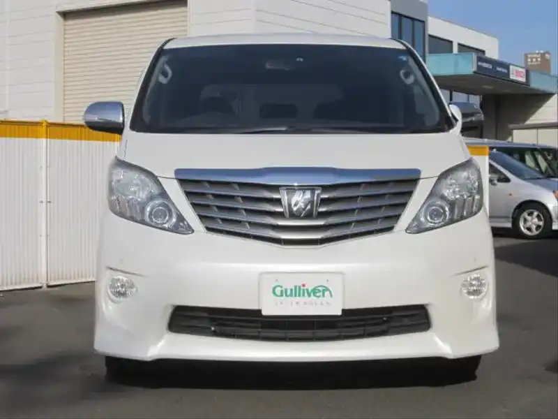 10065258 | カタログ画像：アルファード（ALPHARD） ３５０Ｓ プライムセレクションⅡ タイプゴールド 2010年9月 DBA-GGH25W 3500cc ホワイトパールクリスタルシャイン フロント