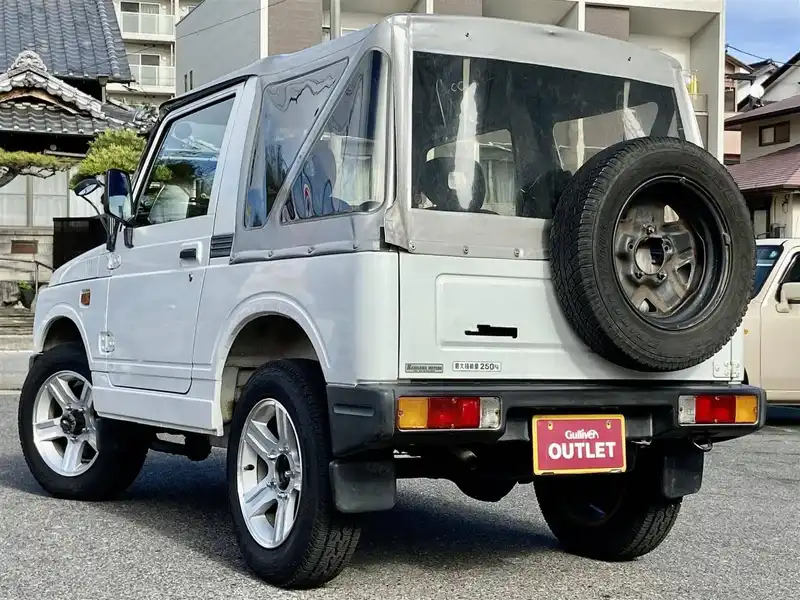 5501591 | カタログ画像：ジムニー（JIMNY） 幌 ＣＣ 1997年5月 V-JA12C 660cc スペリアホワイト バック