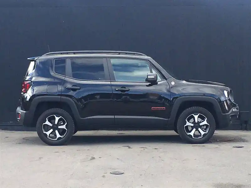 カタログ画像：ジープ・レネゲード（JEEP RENEGADE） トレイルホーク 2019年5月 3BA-BU13 1300cc ブラッククリアコート 燃費11.9km / l 外装