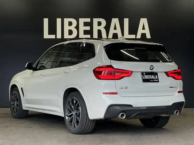 カタログ画像：Ｘ３（X3） ｘＤｒｉｖｅ ２０ｄ Ｍスポーツ 2018年5月 LDA-TX20 2000cc アルピン・ホワイトⅢ（ソリッド・カラー） 燃費17.0km / l バック