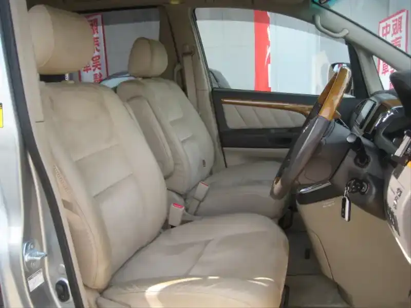 カタログ画像：アルファードＧ（ALPHARD G） ＡＳ プライムセレクションⅡ 2007年6月 DBA-ANH15W 2400cc グレーメタリック 燃費9.4km / l  内装