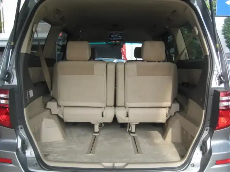 カタログ画像：アルファードＧ（ALPHARD G） ＡＳ プライムセレクションⅡ 2007年6月 DBA-ANH15W 2400cc グレーメタリック 燃費9.4km / l  内装