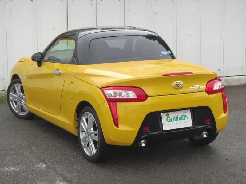 カタログ画像：コペン（COPEN） ローブ 2021年4月 3BA-LA400K 660cc ジョーヌイエロー 燃費18.6km / l バック