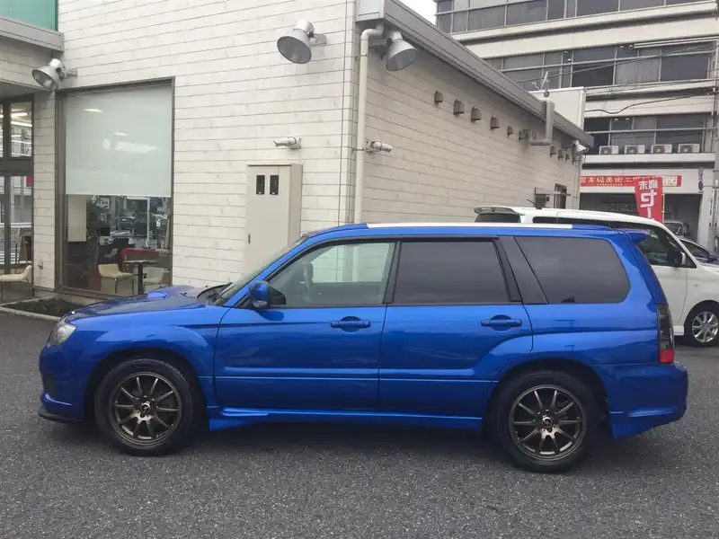 カタログ画像：フォレスター（FORESTER） クロススポーツ２．０Ｔ スポーツ 2007年1月 TA-SG5 2000cc ニューポートブルー・パール 燃費12.2km / l  外装